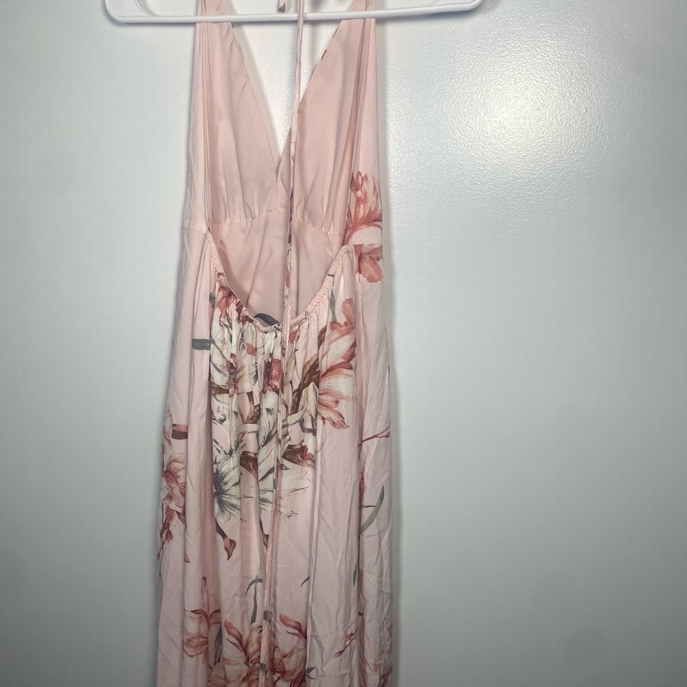 Simplee Apparel Pink Floral Maxi Dress - Picture 8 of 8